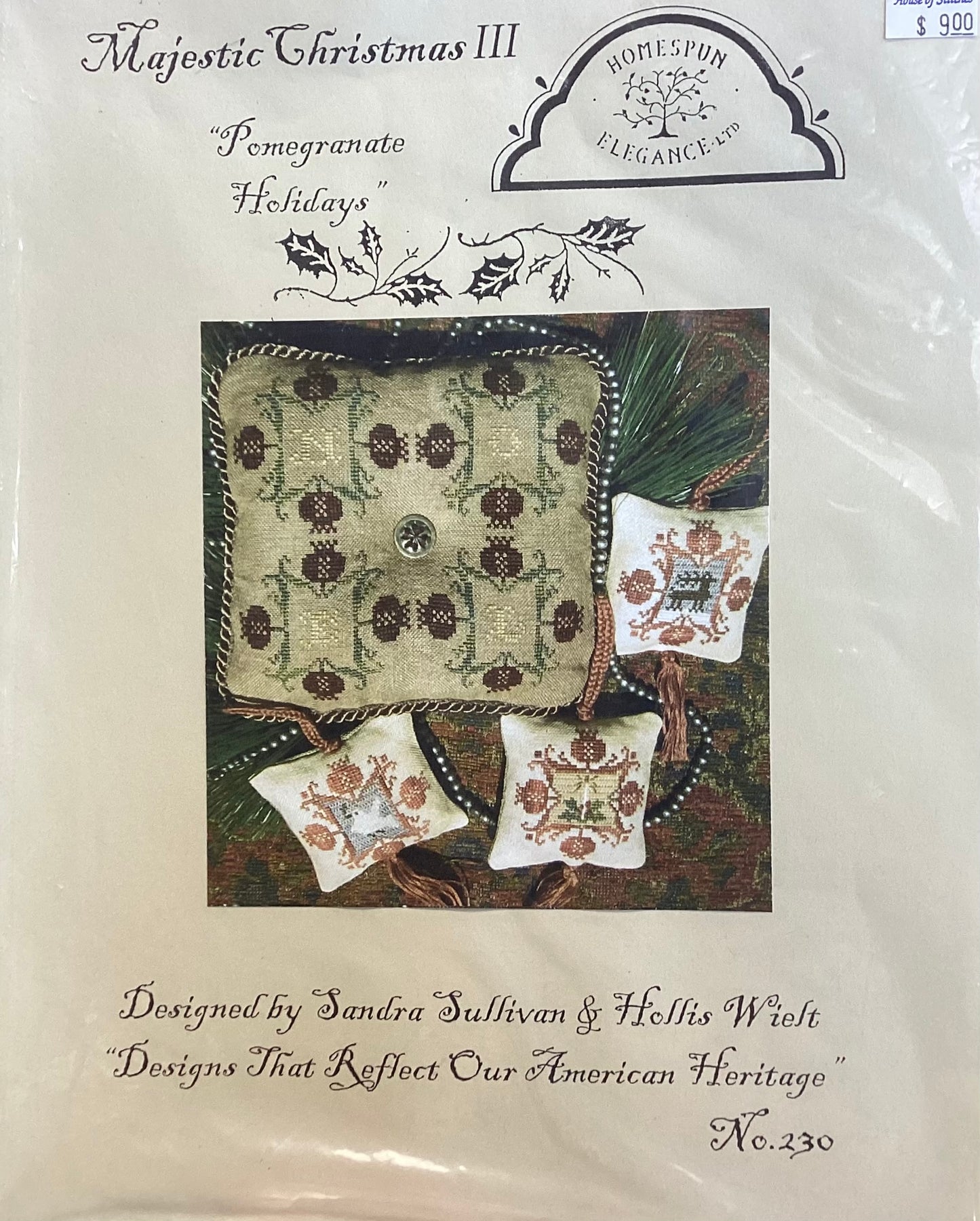 Majestic Christmas III: Pomegranate Holidays by Homespun Elegance