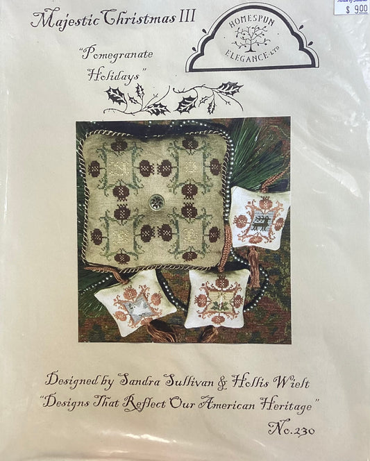 Majestic Christmas III: Pomegranate Holidays by Homespun Elegance