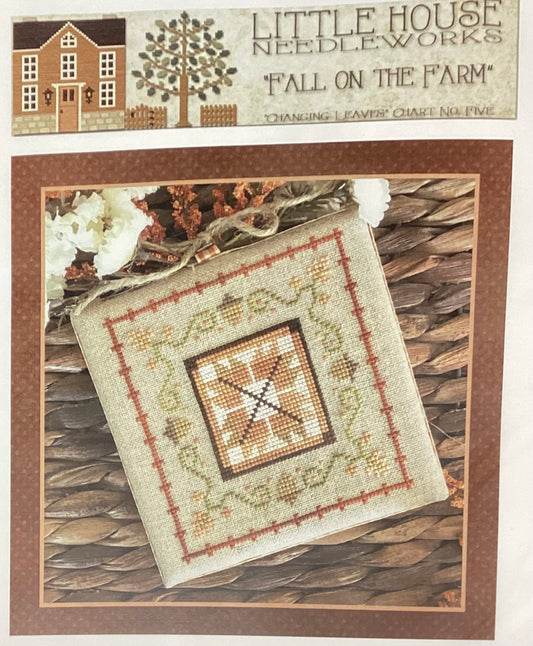 Fall on the Farm: Changing Leaves No. 5 by Little House Needleworks