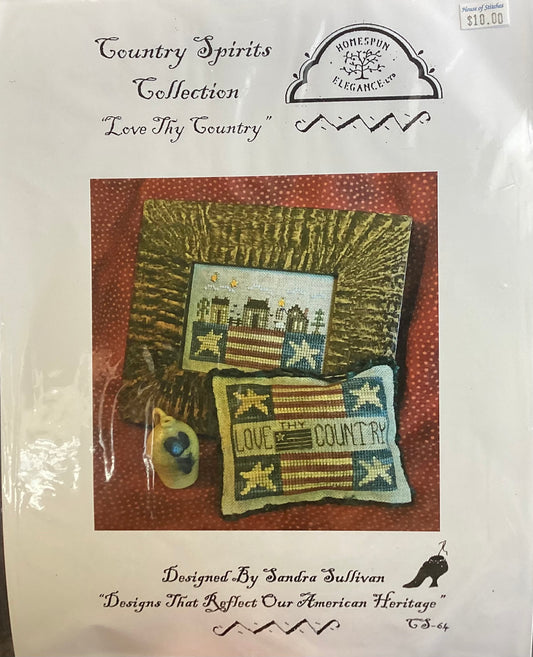 Country Spirits Collection: Love My Country by Homespun Elegance