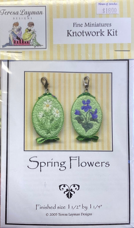 Spring Flowers Knotwork Kit  by Teresa Layman Designs