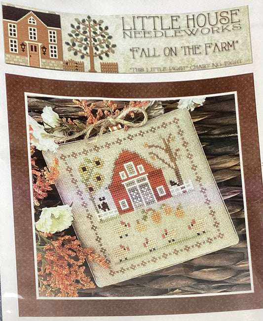 Fall on the Farm: This Little Piggy No. 8 by Little House Needleworks