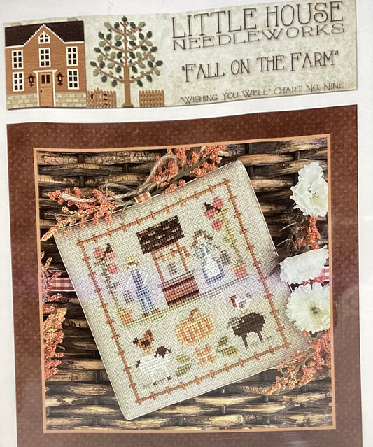 Fall on the Farm: Wishing You Well No. 9 by Little House Needleworks