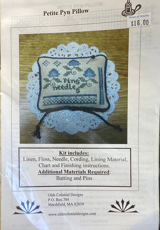 Petite Pyn Pillow by Olde Colonial Designs