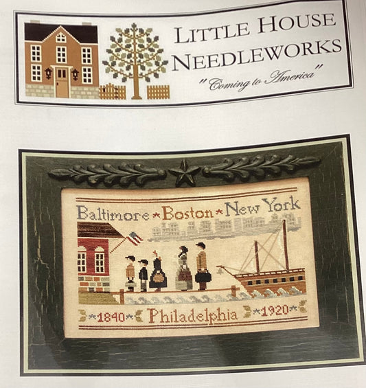 Coming to America by Little House Needleworks