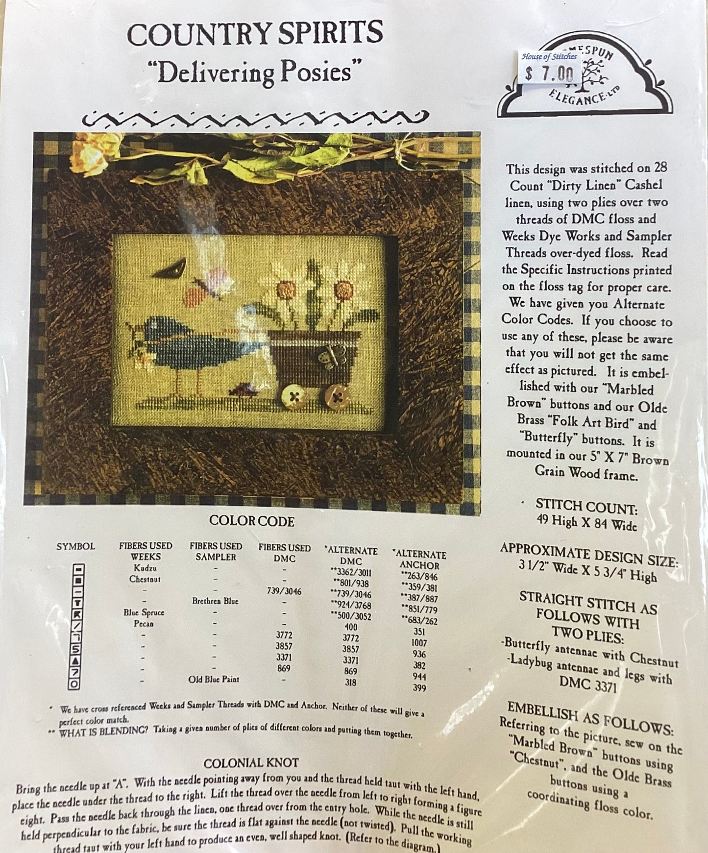 Country Spirits Collection: Delivering Posies by Homespun Elegance