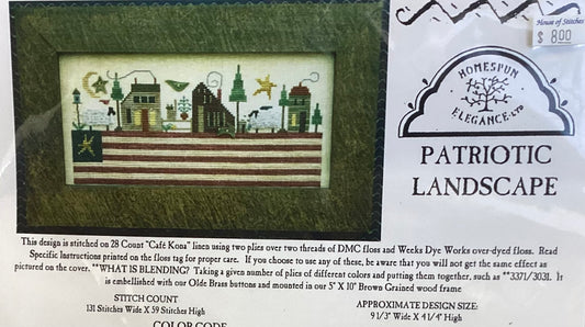 Patriotic Landscape by Homespun Elegance