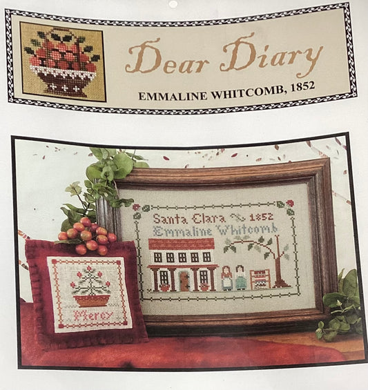 Dear Diary: Emmaline Whitcomb, 1852 by Little House Needleworks