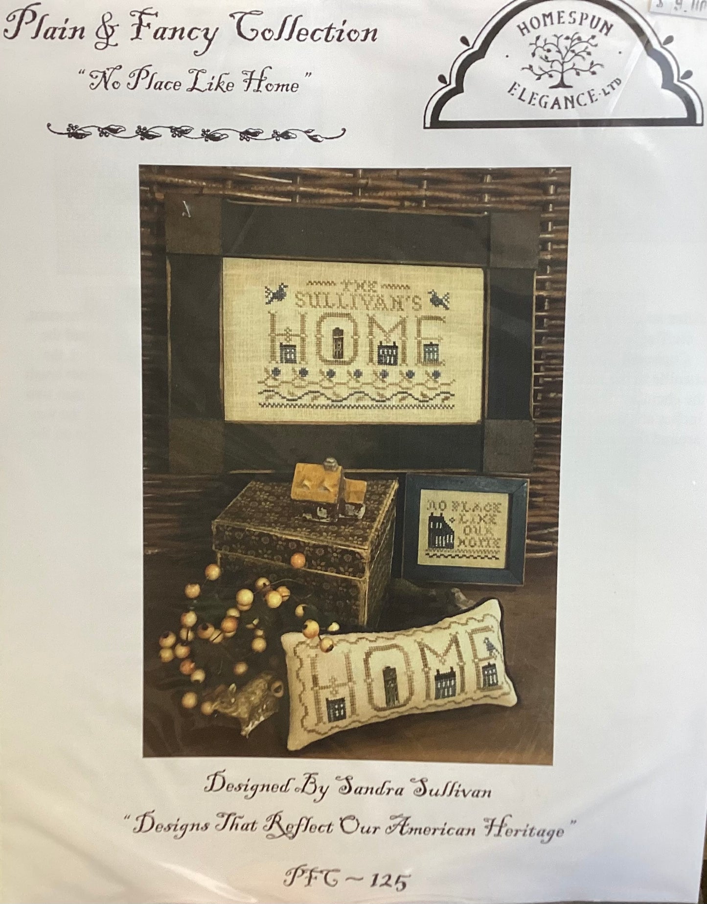 Plain & Fancy Collection: No Place Like Home by Homespun Elegance