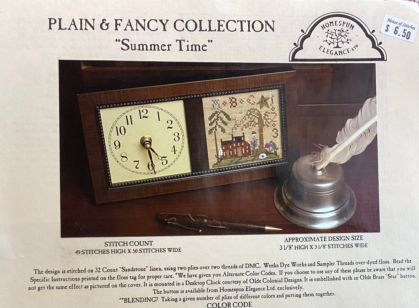Plain & Fancy Collection: Summer Time by Homespun Elegance