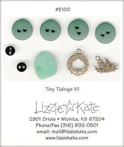 Tiny Tidings VII Embellishment Pack by Lizzie Kate