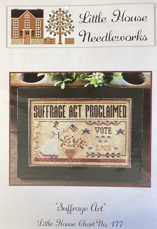 Suffrage Act by Little House Needleworks