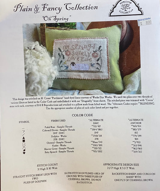 Plain & Fancy Collection: Oh Spring by Homespun Elegance
