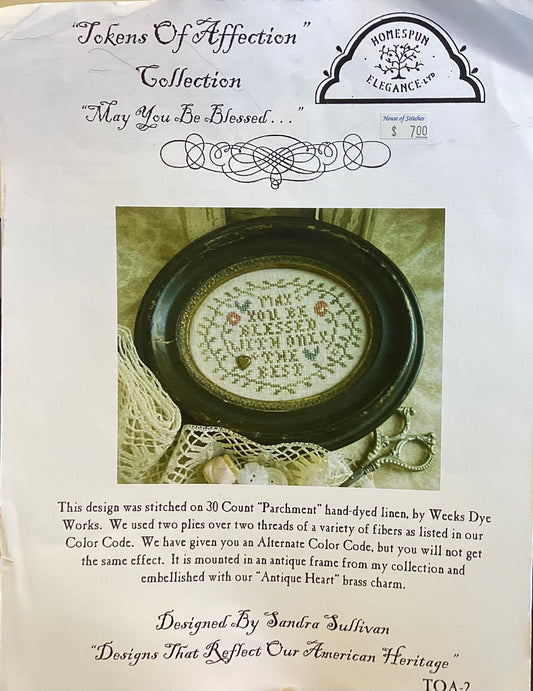 Tokens of Affection Collection: May You Be Blessed by Homespun Elegance