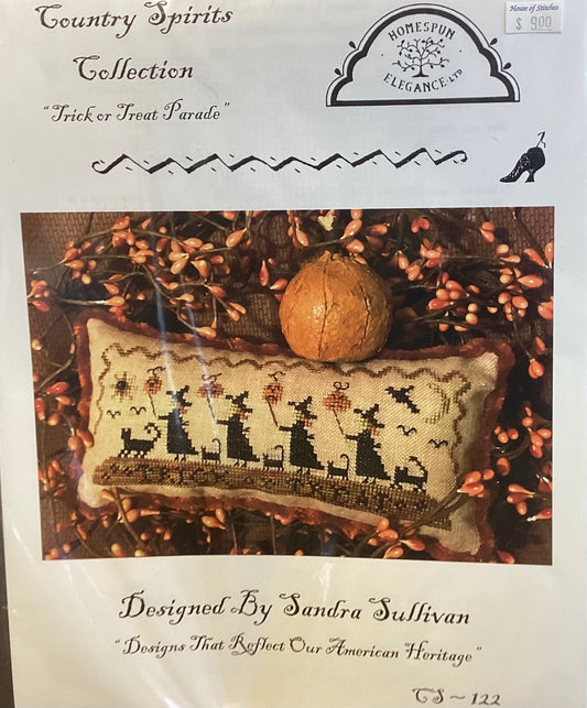 Country Spirits Collection: Trick or Treat Parade by Homespun Elegance