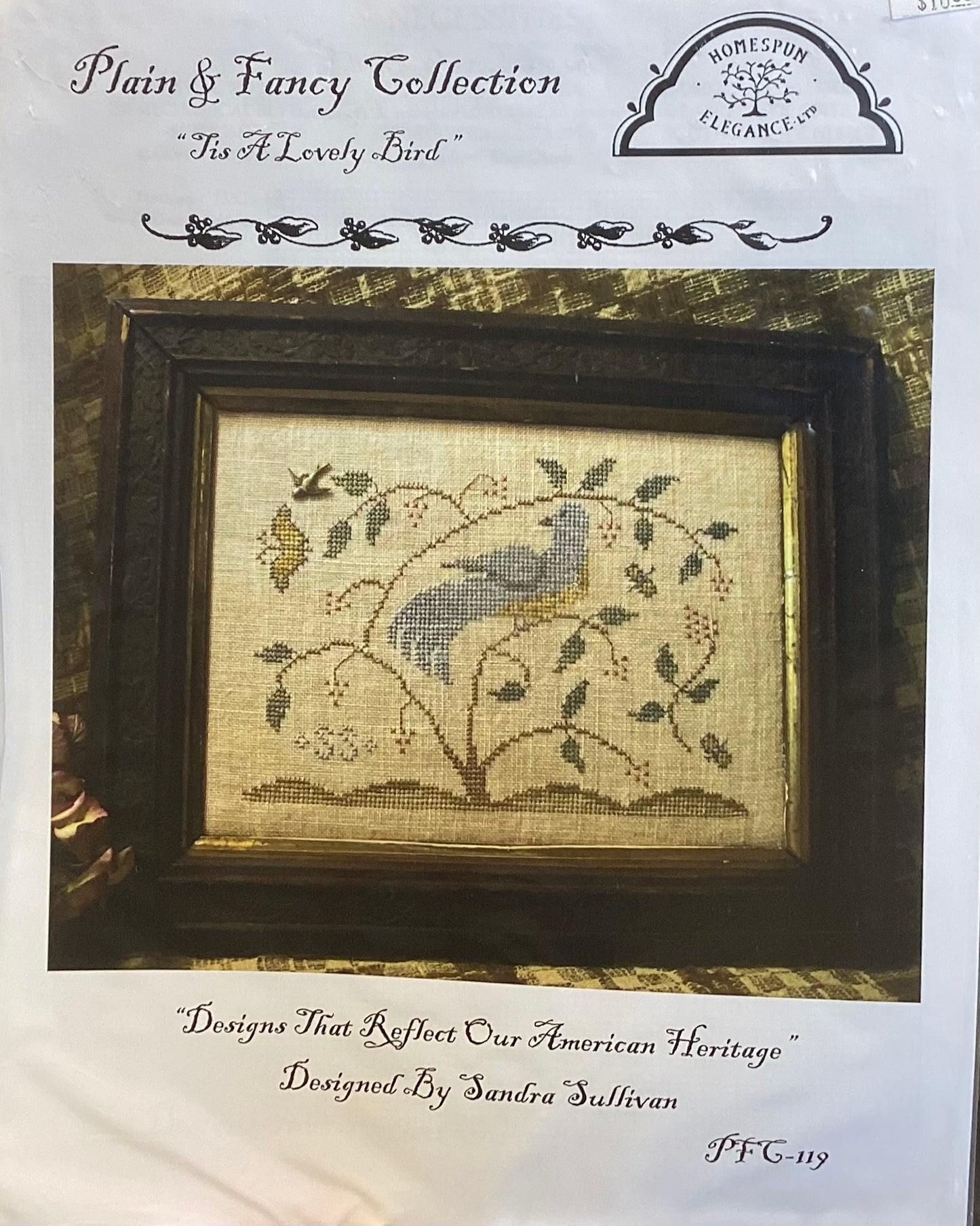 Plain & Fancy Collection: Tis A Lovely Bird by Homespun Elegance