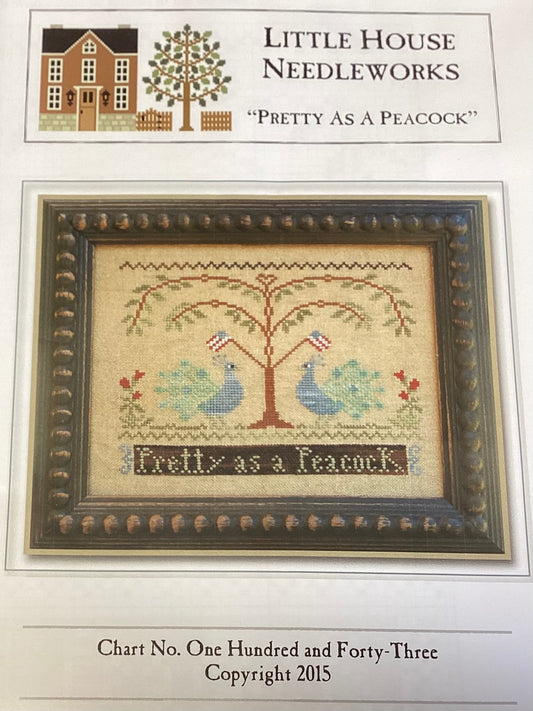 Pretty as a Peacock by Little House Needleworks