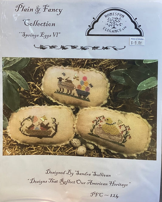 Plain & Fancy Collection: Spring Eggs VI by Homespun Elegance