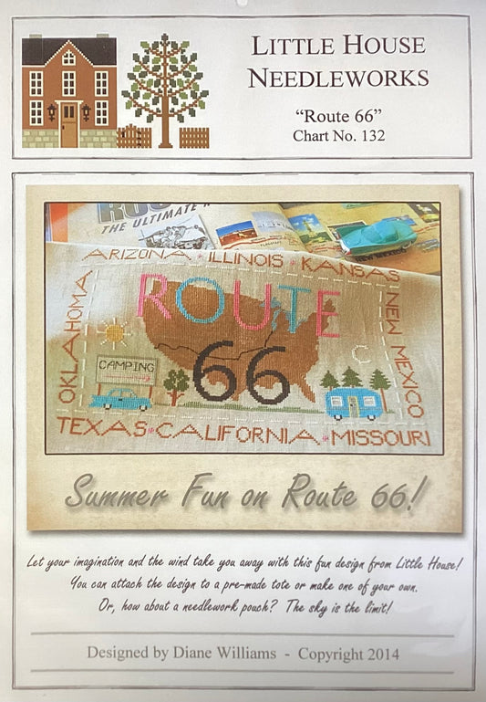 Route 66 by Little House Needleworks