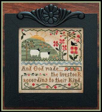 Sixth Day of Creation by Little House Needleworks