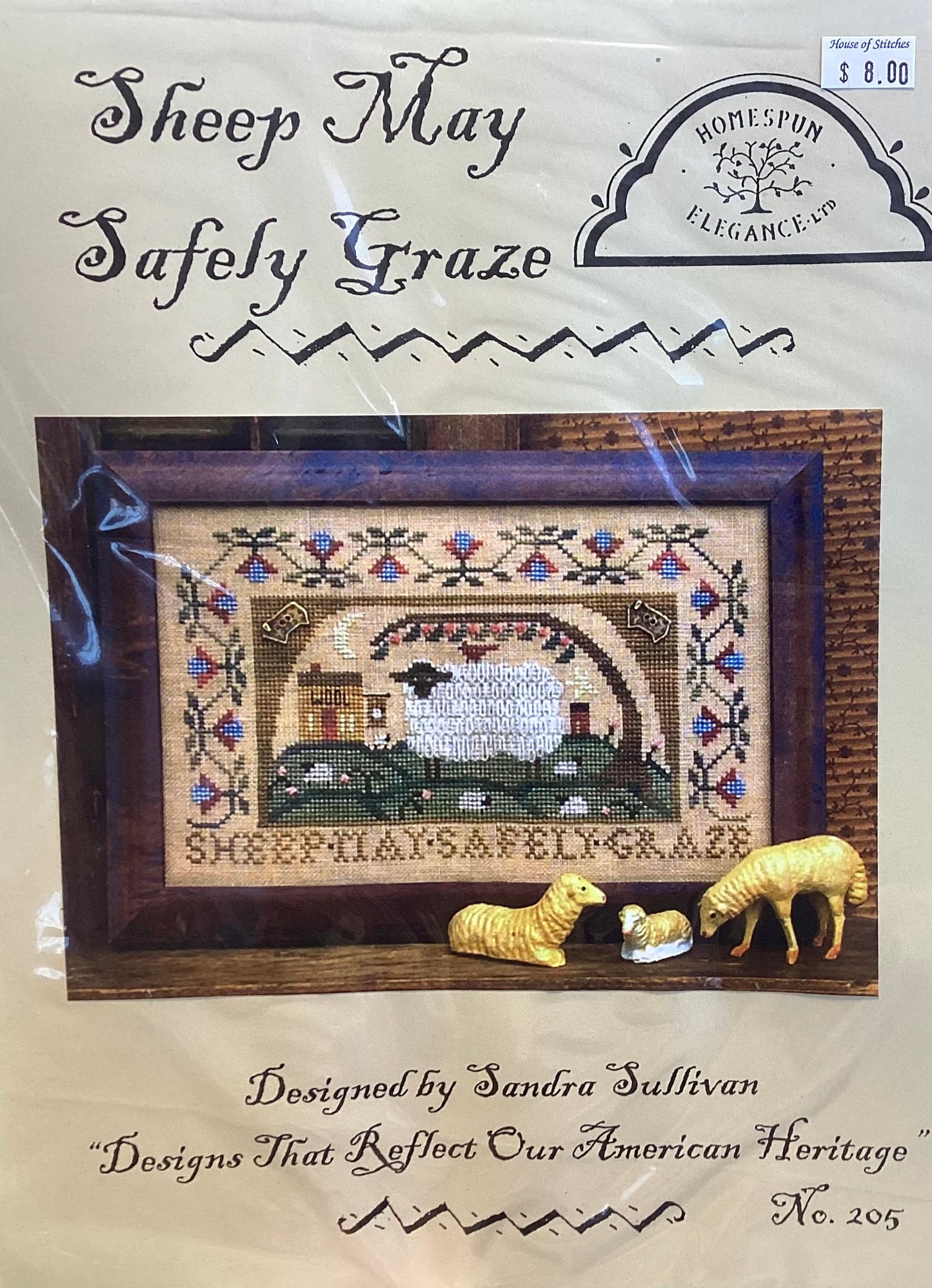 Sheep May Safely Graze by Homespun Elegance