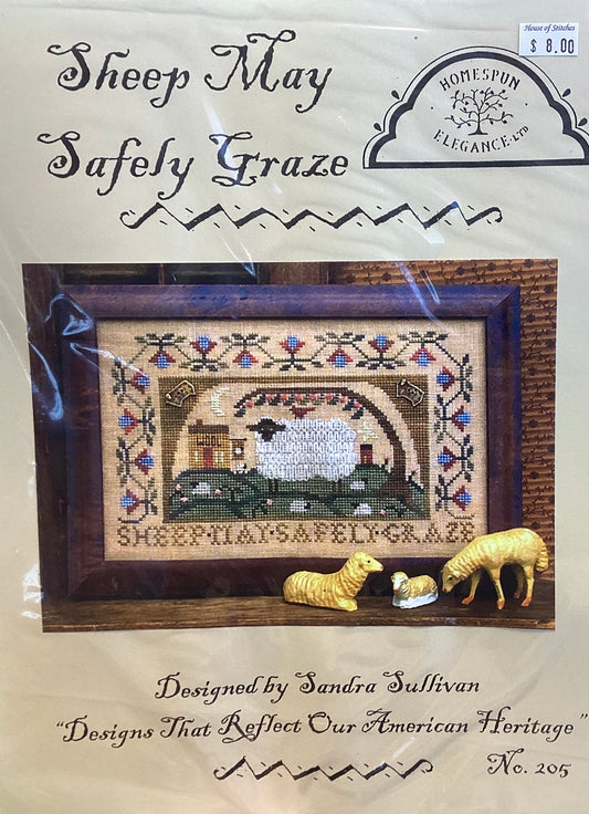 Sheep May Safely Graze by Homespun Elegance