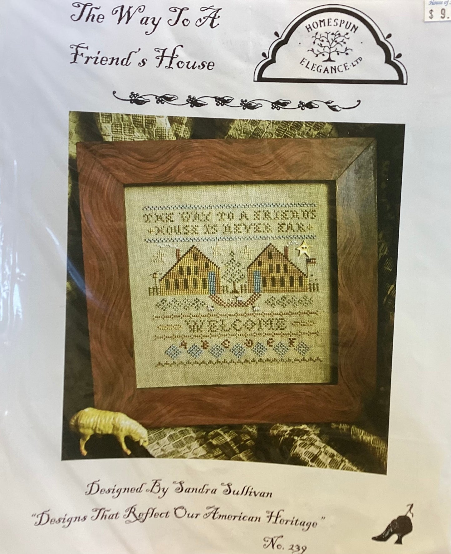 The Way To A Friend's House by Homespun Elegance