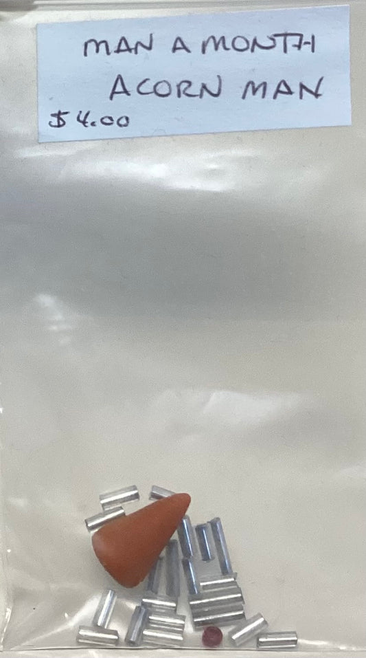 Man A Month: Acorn Man Embellishment Pack by Amy Bruecken Designs