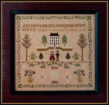 New England Winter Sampler by Little House Needleworks