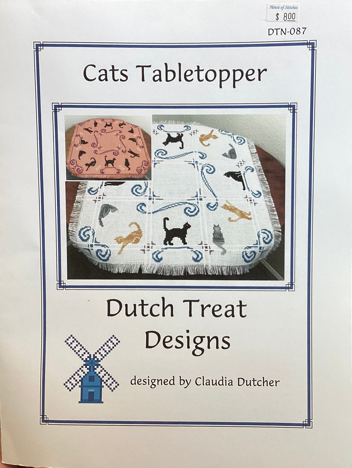 Cats Tabletopper by Dutch Treat Designs