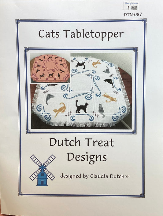 Cats Tabletopper by Dutch Treat Designs