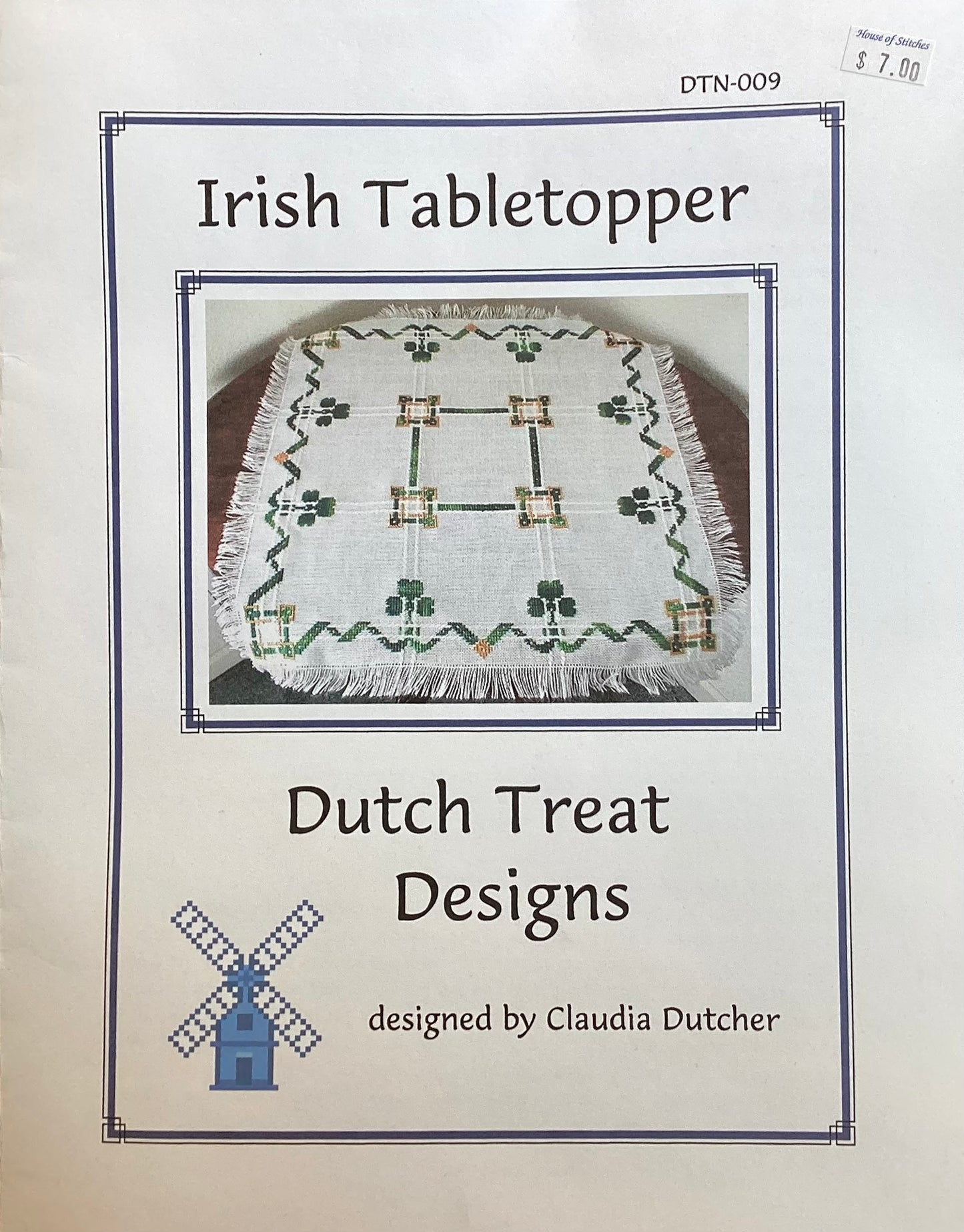 Irish Tabletopper by Dutch Treat Designs