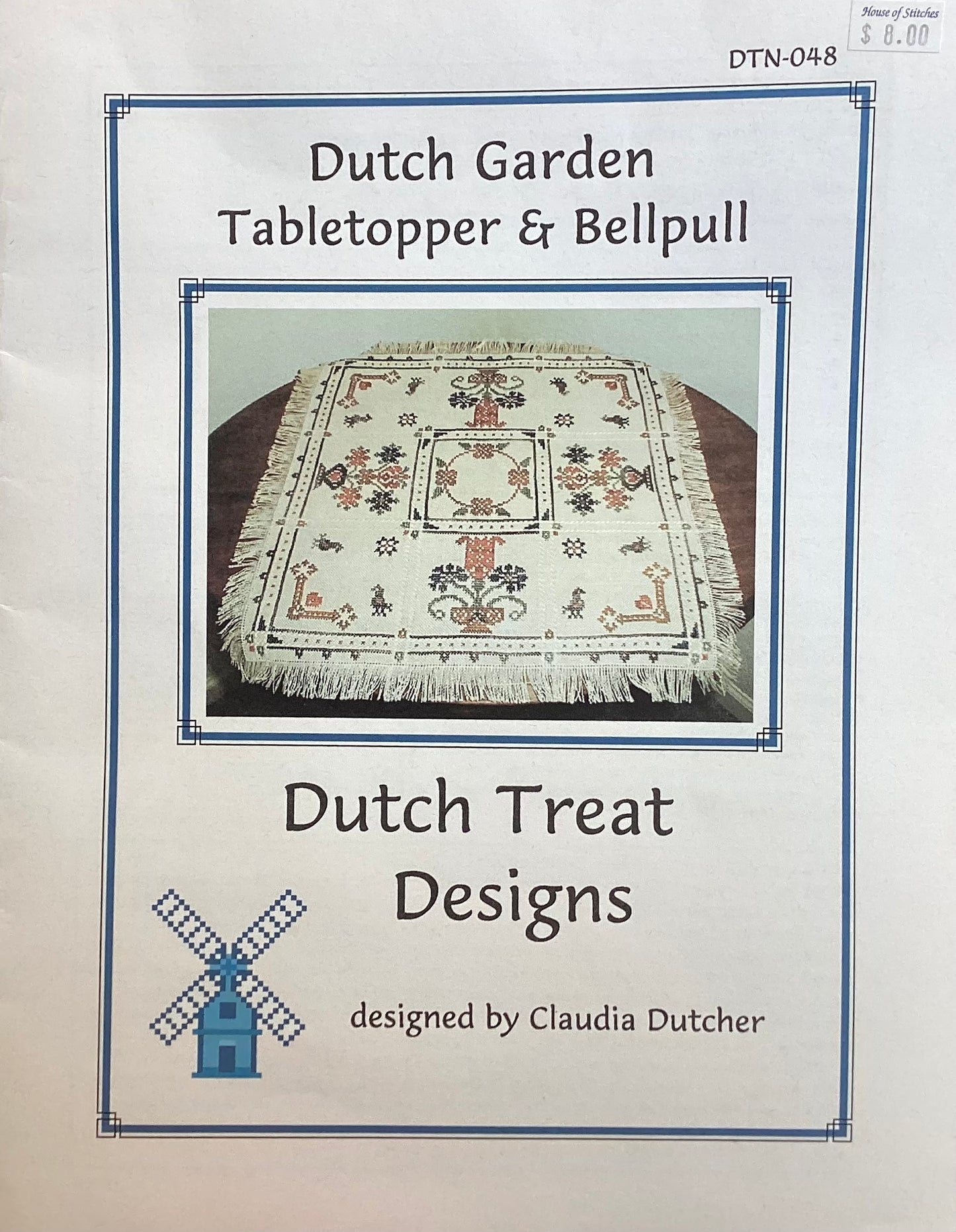 Dutch Garden Tabletopper & BellPull by Dutch Treat Designs