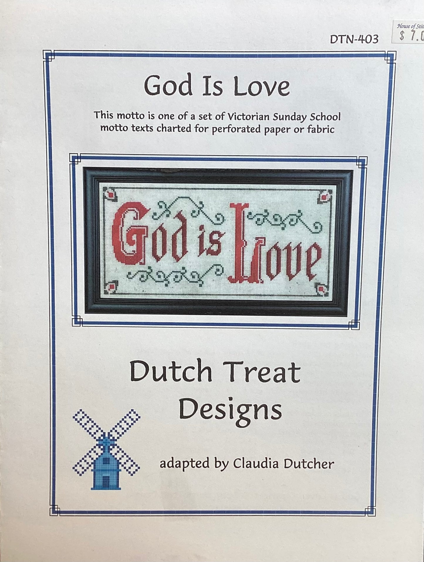 God Is Love by Dutch Treat Designs