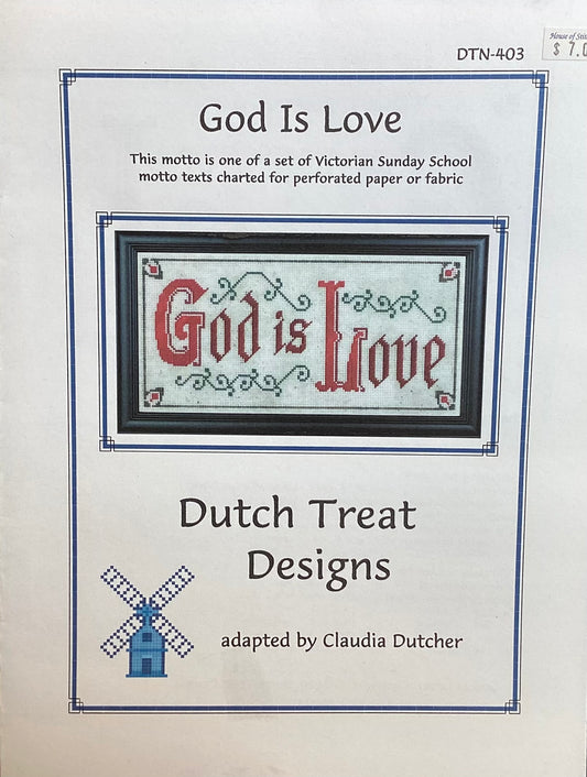God Is Love by Dutch Treat Designs