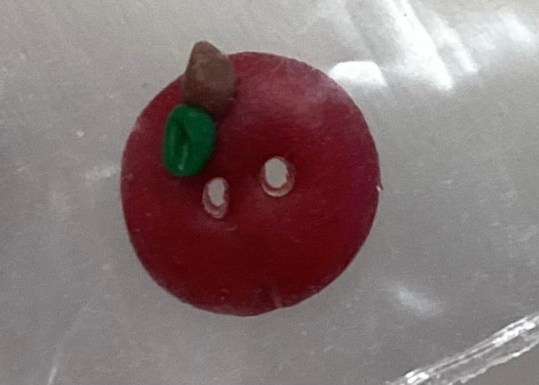 Apple Embellishment by Honey Bee Creations