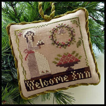 Welcome Inn: The Sampler Tree Ornament Series by Little House Needleworks