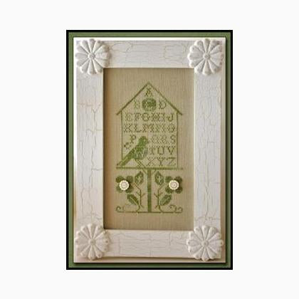 Birdhouse Alphabet by Little House Needleworks