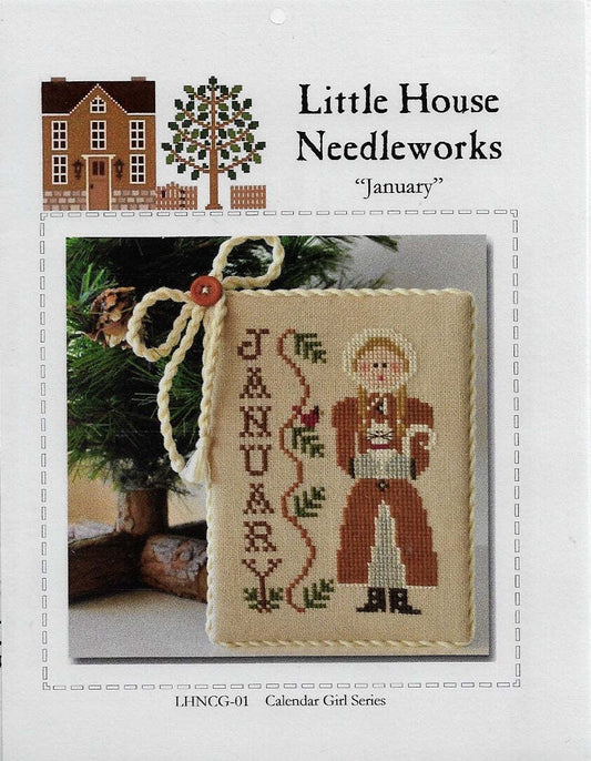 Calendar Girl Series: January by Little House Needleworks