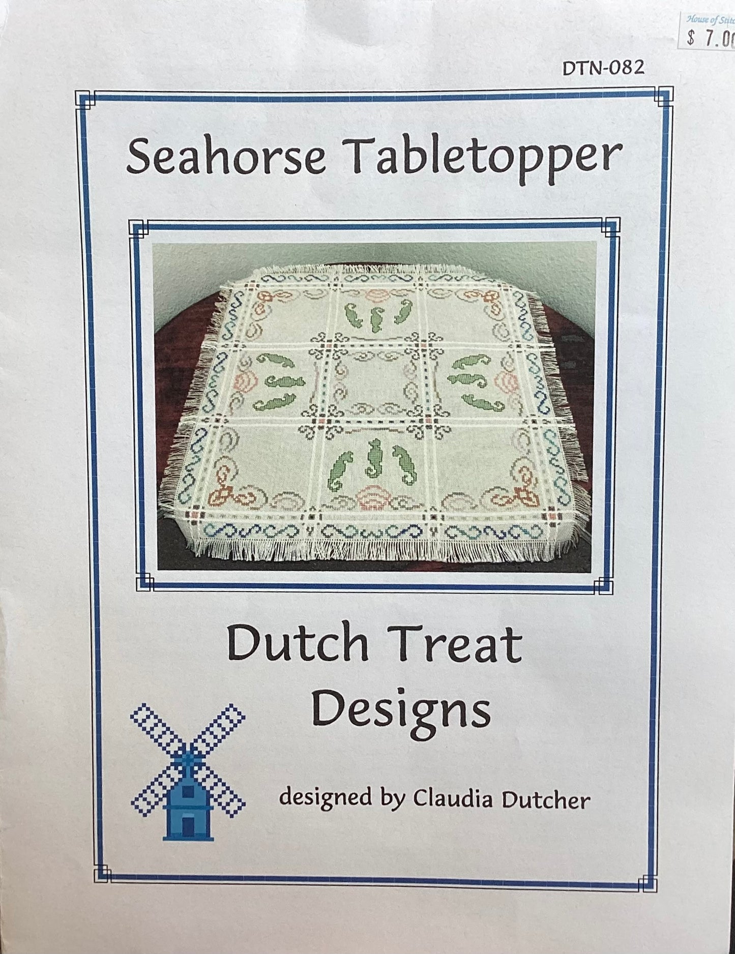 Seahorse Tabletopper by Dutch Treat Designs