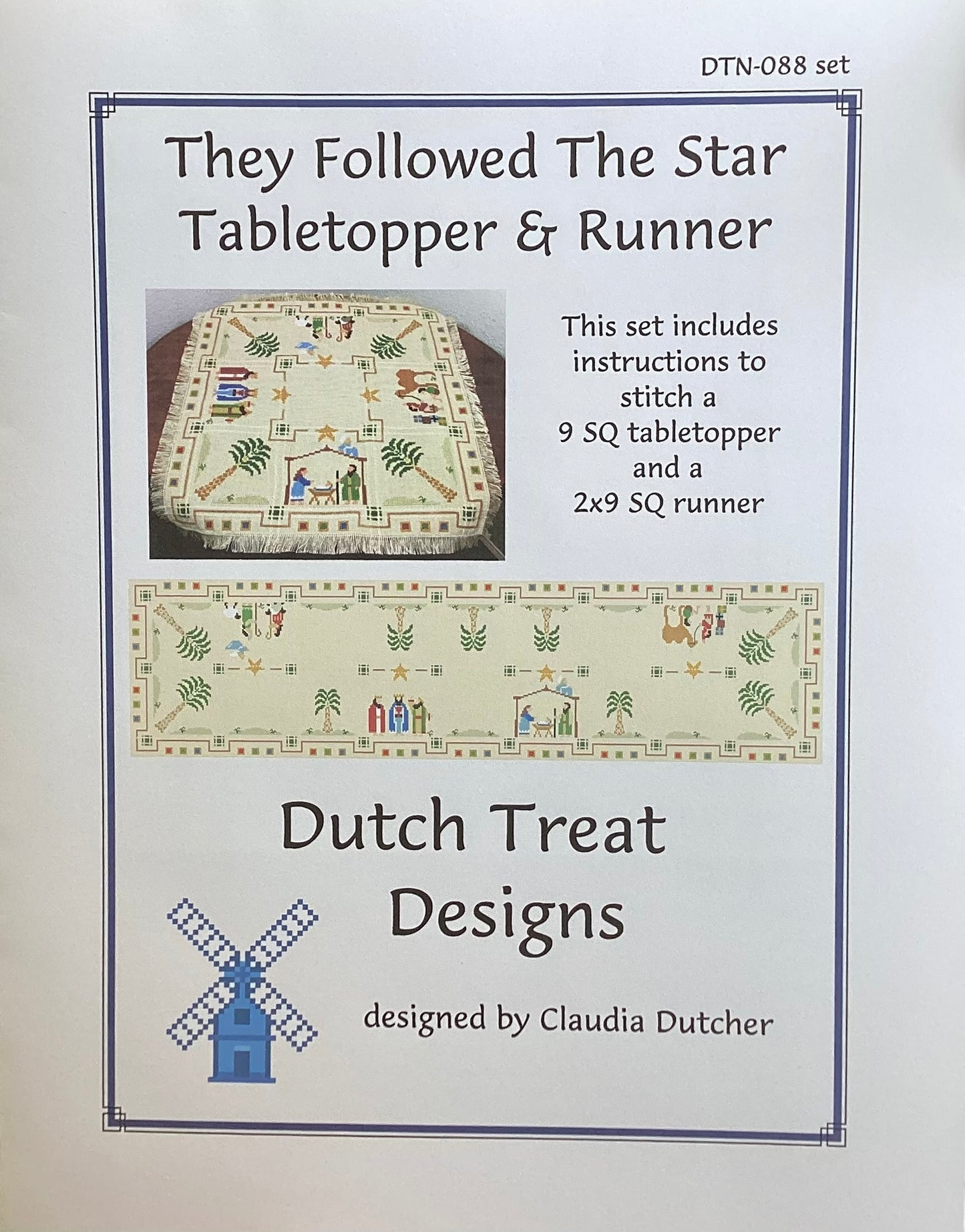 They Followed The Star Tabletopper & Runner by Dutch Treat Designs