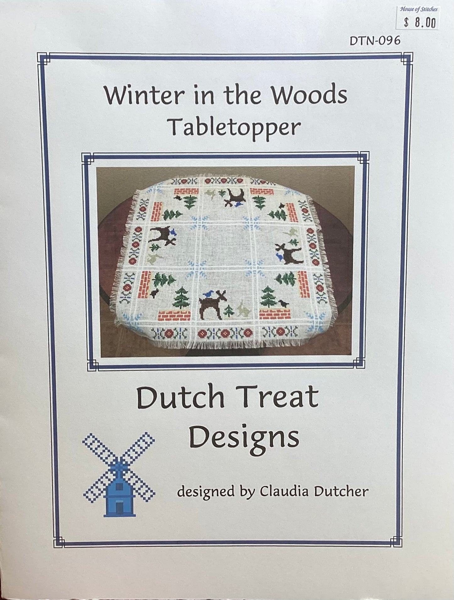 Winter in the Woods Tabletopper by Dutch Treat Designs