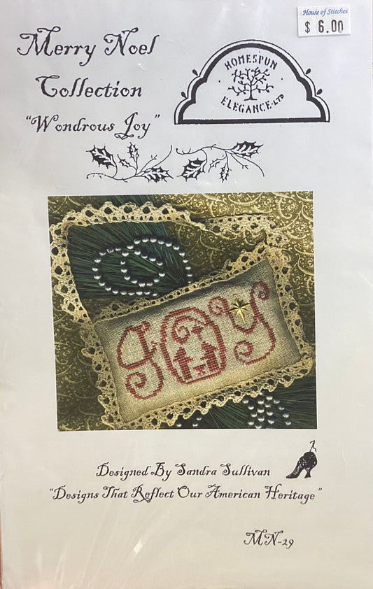 Merry Noel Collection: Wondrous Joy by Homespun Elegance