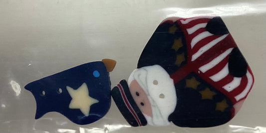 The Cricket Collection: July Embellishment Pack by Just Another Button Company