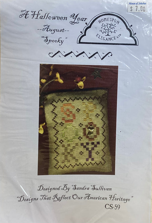 A Halloween Year: August “Spooky” by Homespun Elegance