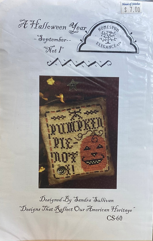 A Halloween Year: September “Not I” by Homespun Elegance