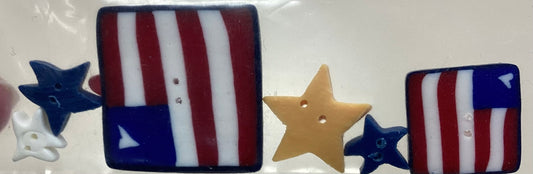 Erica Michaels: Firecracker Time Embellishment Pack by Just Another Button Company