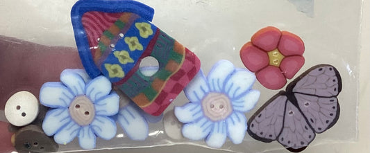 Fanci That: Hippity Hop Embellishment Pack by Just Another Button Company