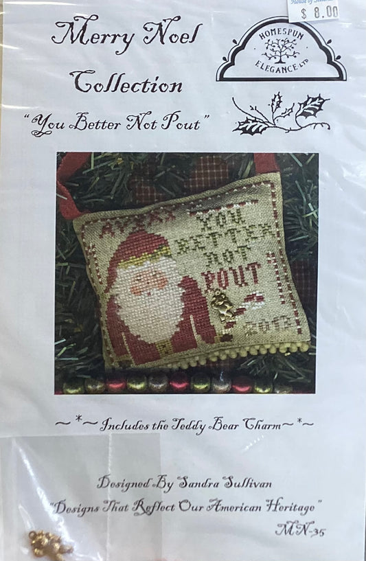 Merry Noel Collection: You Better Not Pout by Homespun Elegance