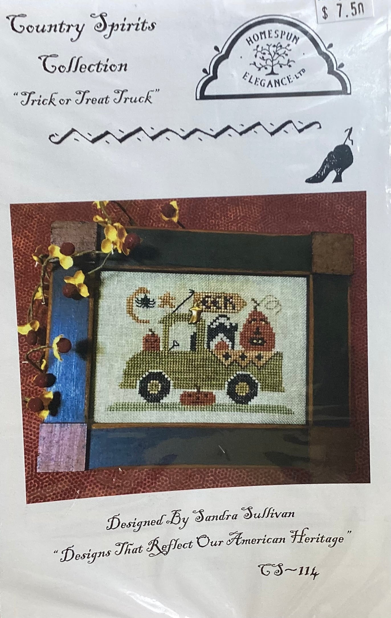 Country Spirit Collection: Trick or Treat Truck by Homespun Elegance